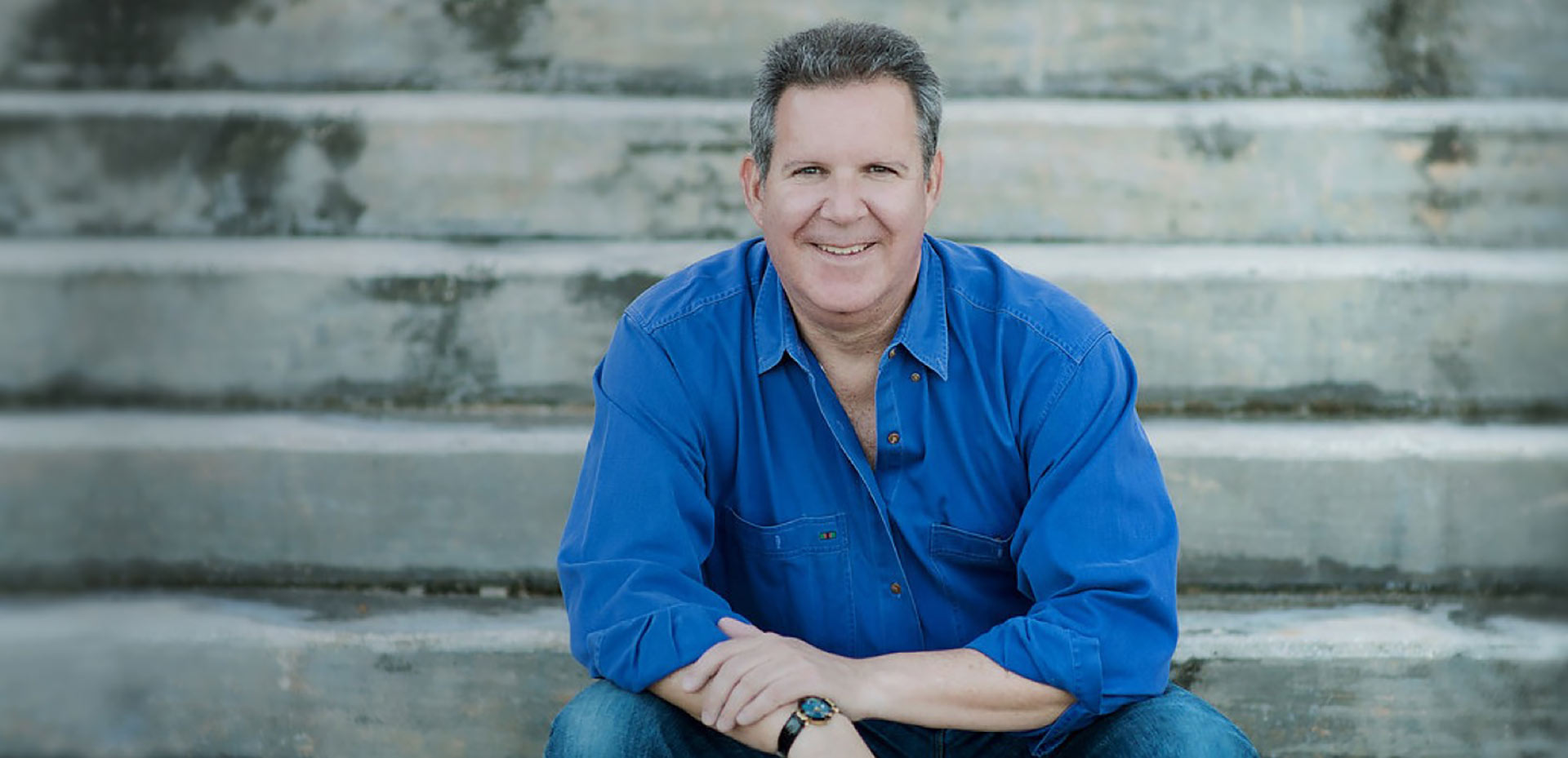 Attorney Paul Samakow seated outdoors
